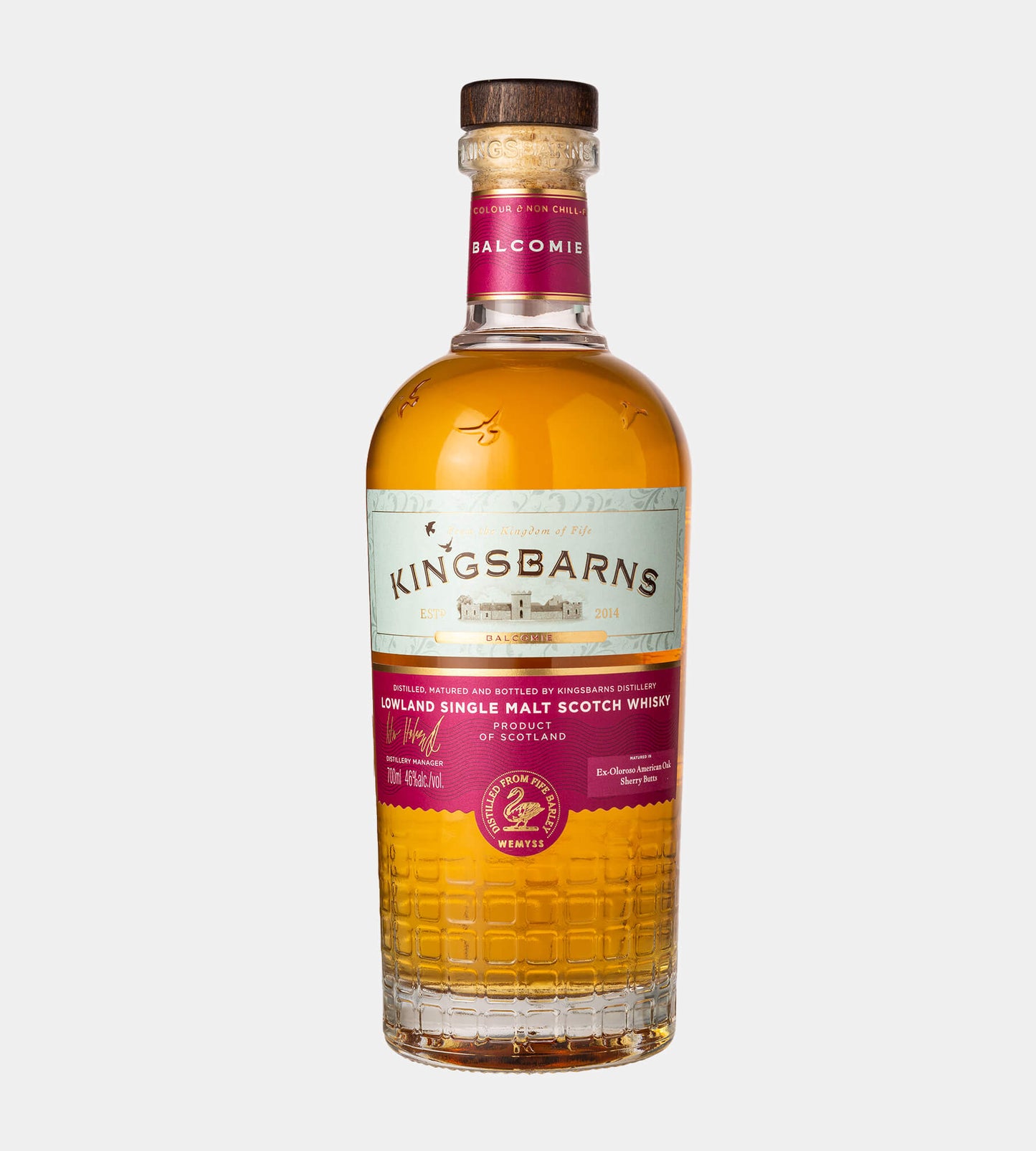Kingsbarns Distillery • Balcomie Single Malt Scotch Whisky