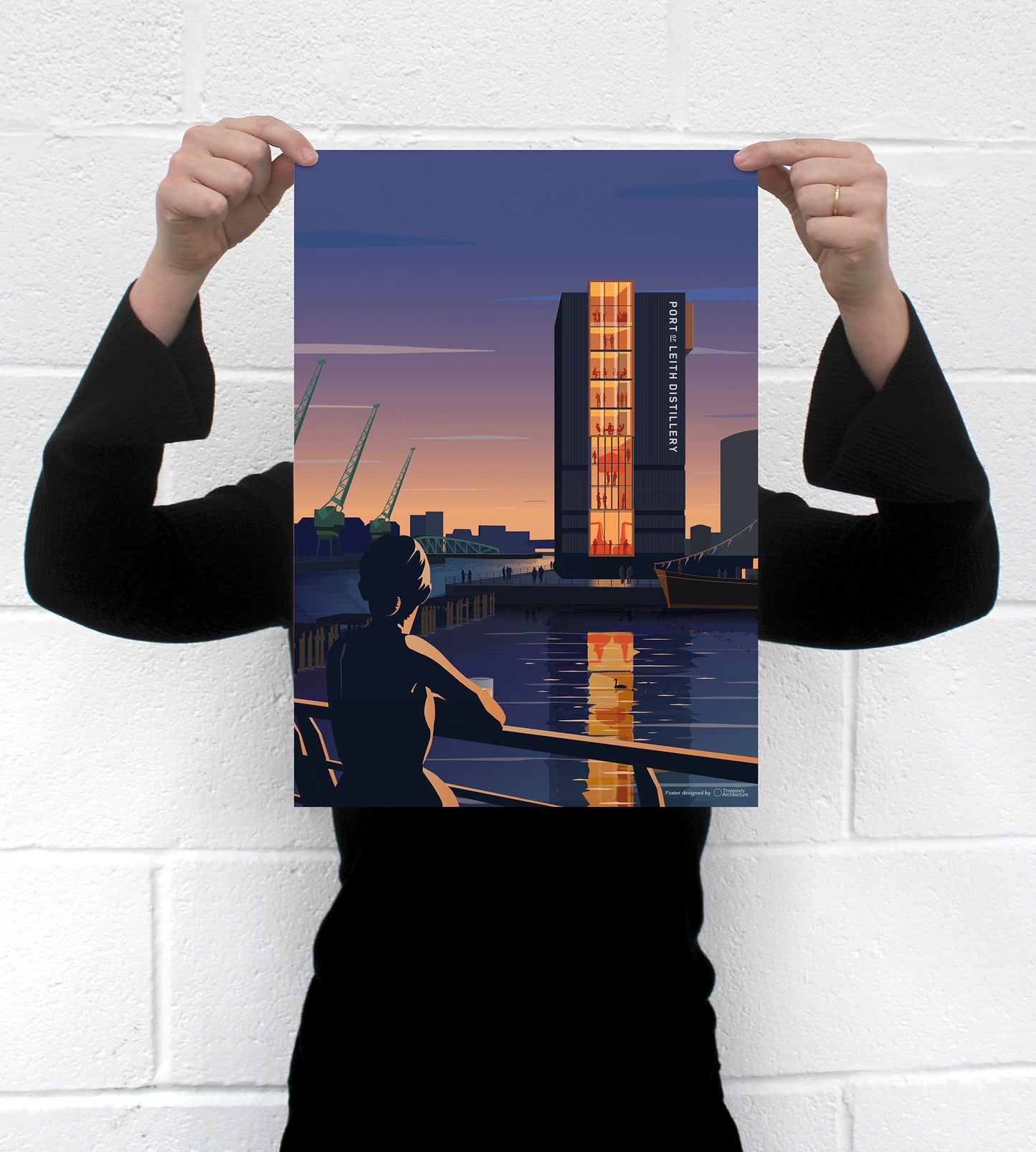 Port Of Leith Distillery • Architect Poster A3