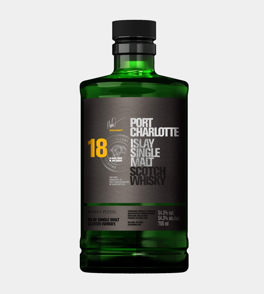 Bruichladdich Distillery • Port Charlotte 18 Year Old Single Malt Scotch Whisky