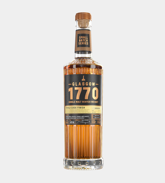 The Glasgow Distillery 1770 Single Malt Scotch Whisky • Tokaji Cask Finish