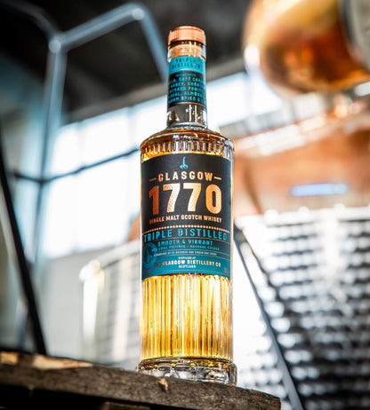 Glasgow 1770 • Triple Distilled • Single Malt Scotch Whisky