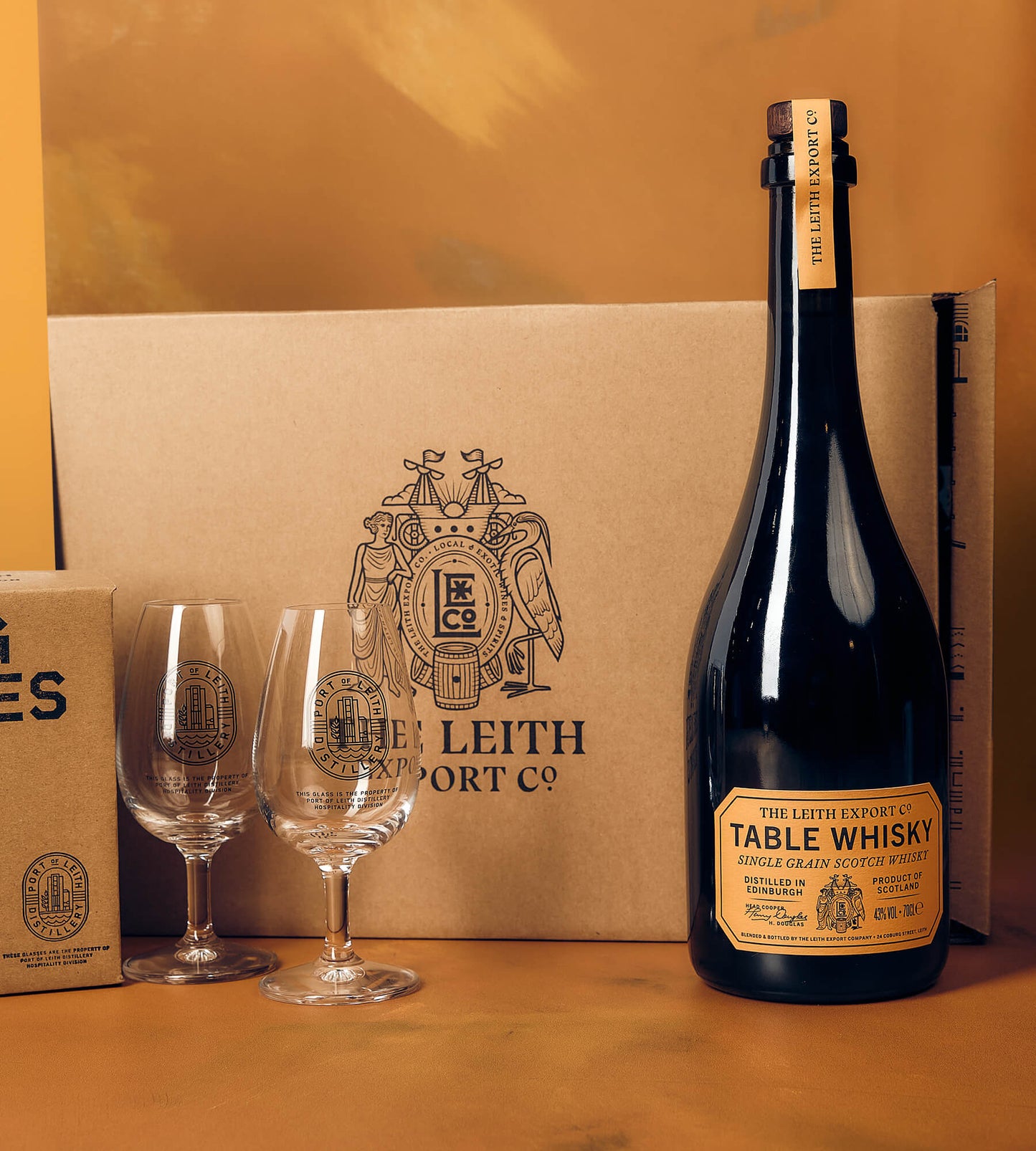 The Leith Export Co. • Table Whisky Gift Box