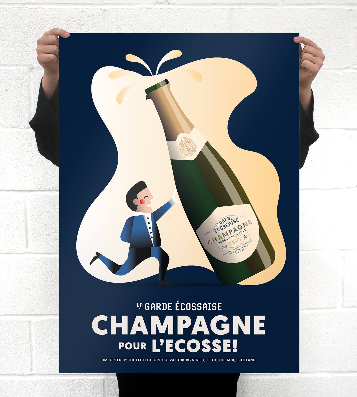 The Leith Export Co. • La Garde Écossaise Poster A1