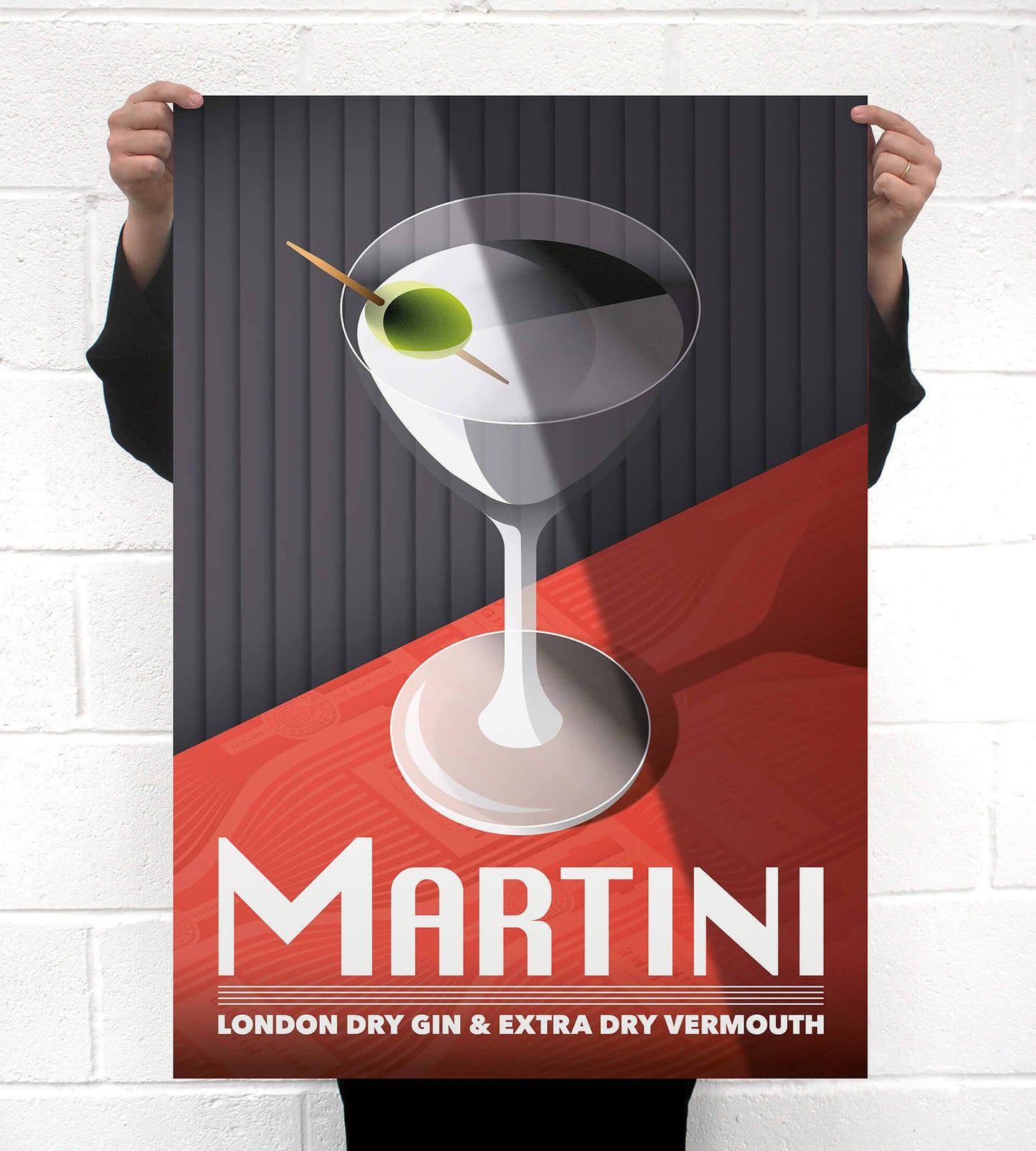 Lind & Lime • Martini Poster • A1