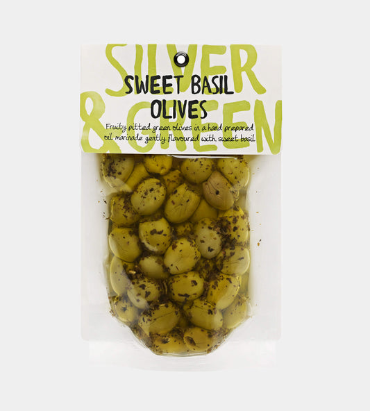 Silver and Green • Sweet Basil Olives