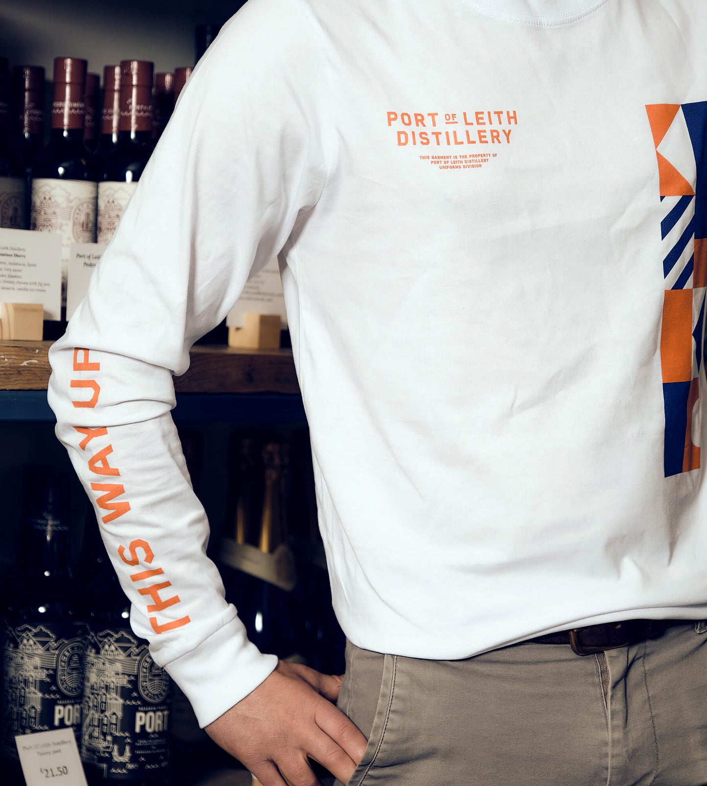 Port of Leith Distillery • Flags Long Sleeve Top