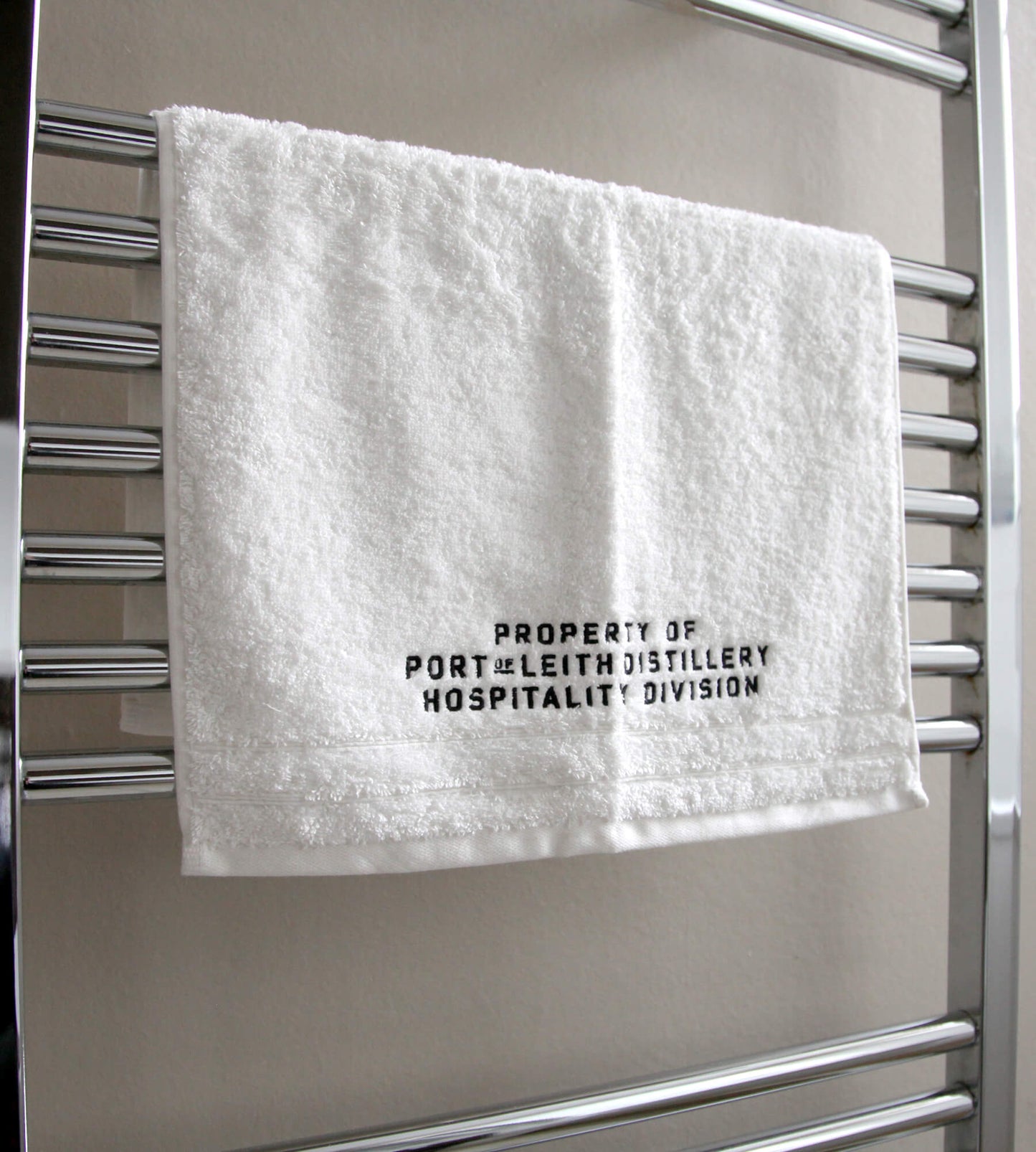 Port of Leith Distillery • Hospitality Division Hand Towel