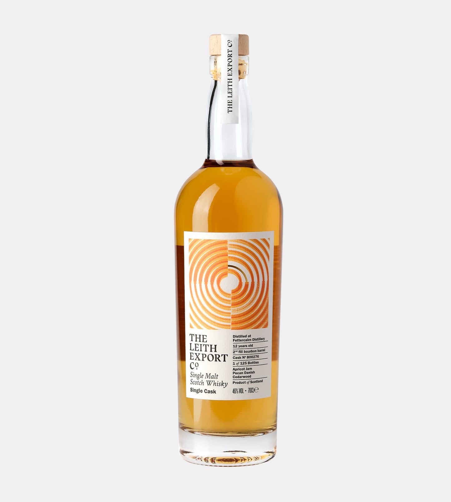 Leith Export Co. Single Cask Single Malt Whisky • Fettercairn 12 Years Old