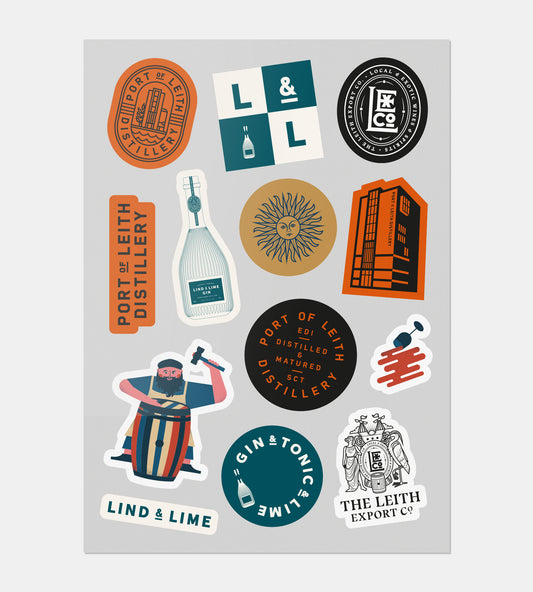 The Leith Export Co. • Sticker Sheet