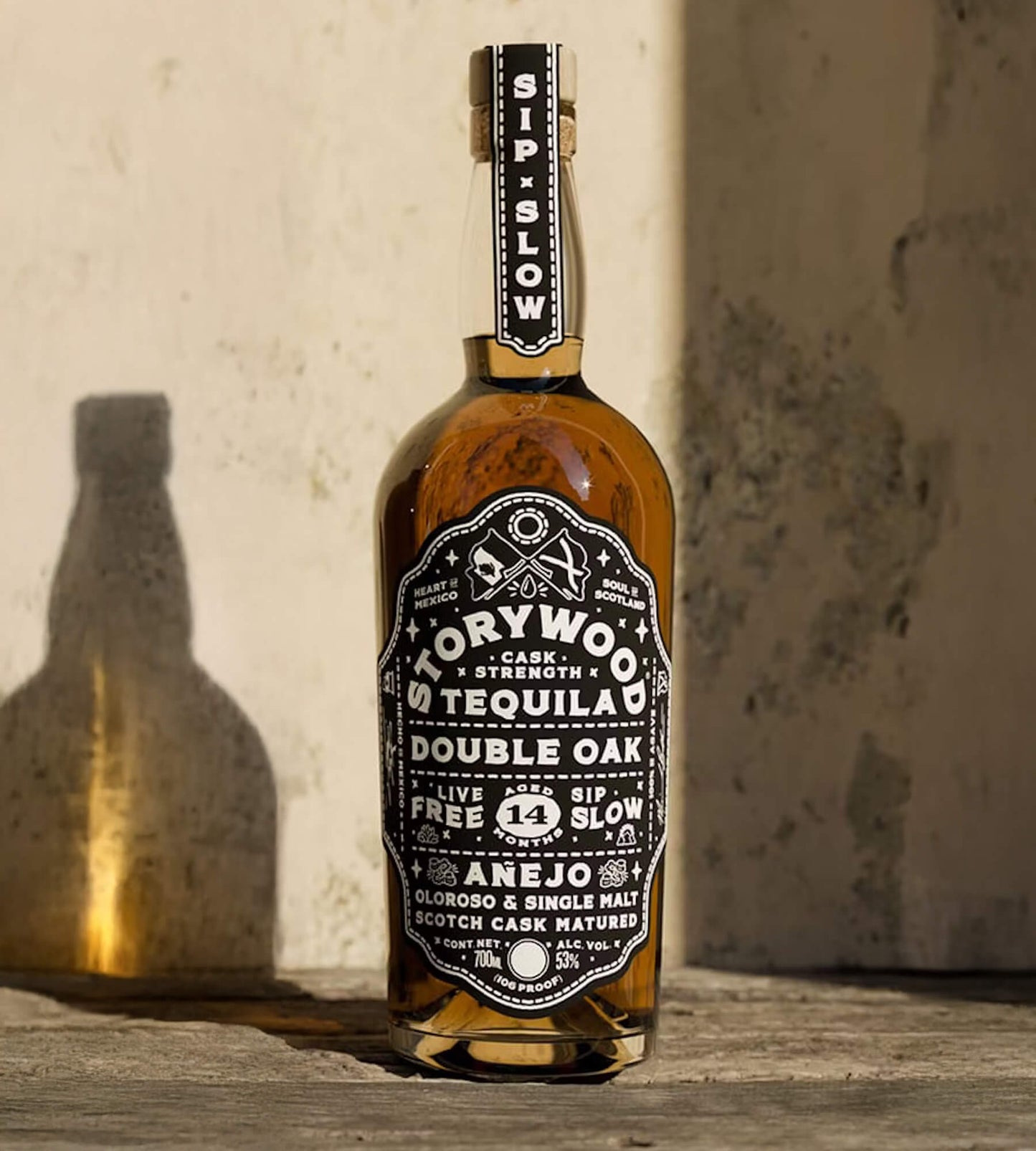 Storywood Tequila • Double Oak Añejo - Cask Strength