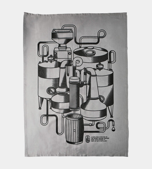 Port of Leith Distillery • Process Tea Towel